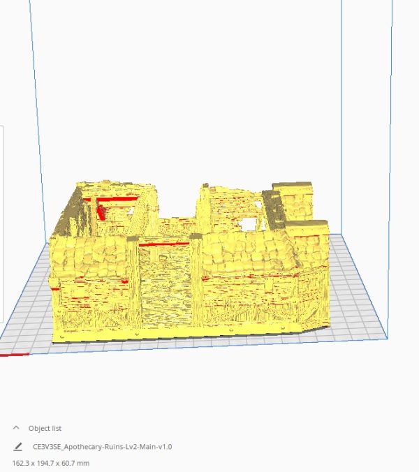 Ruined Apothecary 3d print file