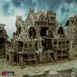Ruined City Inn Expansion Ramshackle