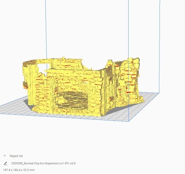 Ruined City Inn Expansion 3D Print file