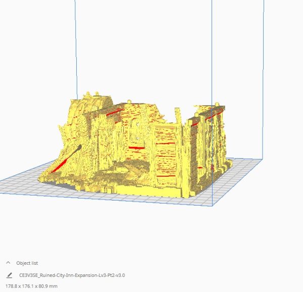 Ruined City Inn Expansion 3D Print file