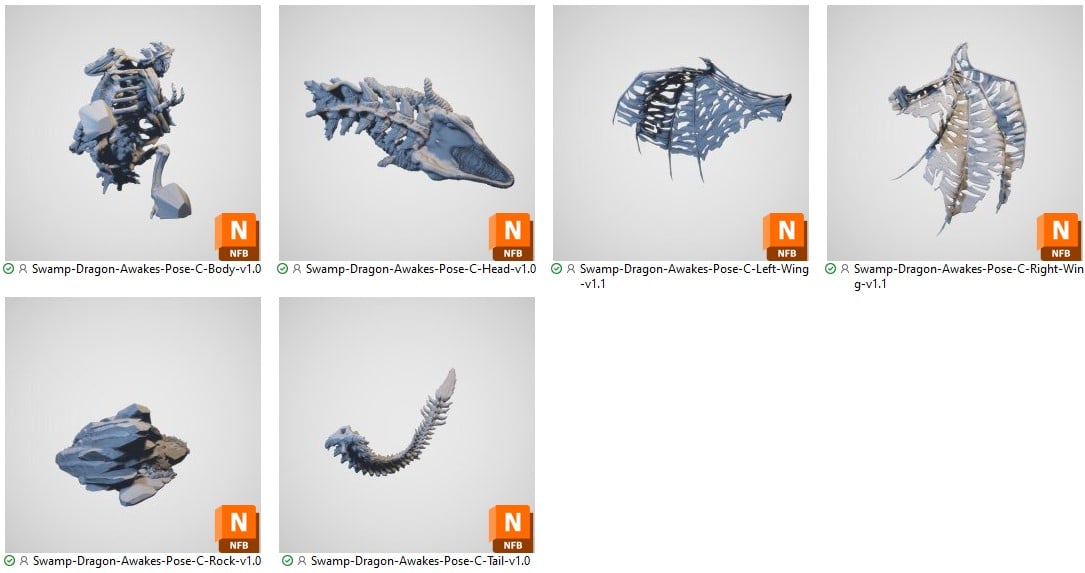 3D Printed Swamp Dragon Awakes