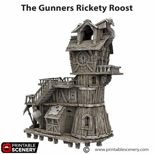 The Gunners Rickety Roost Shanty STL