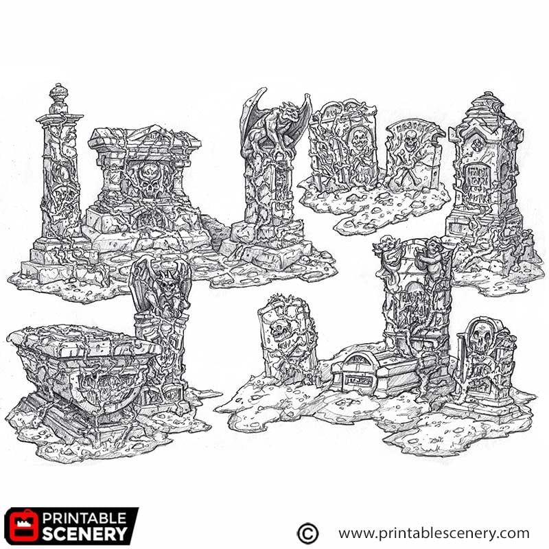 3D printed Tombstones Coming Soon