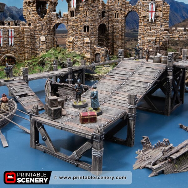 The Walkways - Printable Scenery