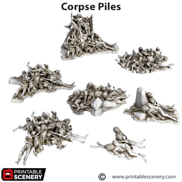 3D Printed Corpse Piles