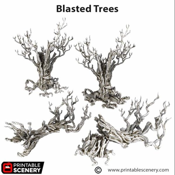 Blasted Trees STL