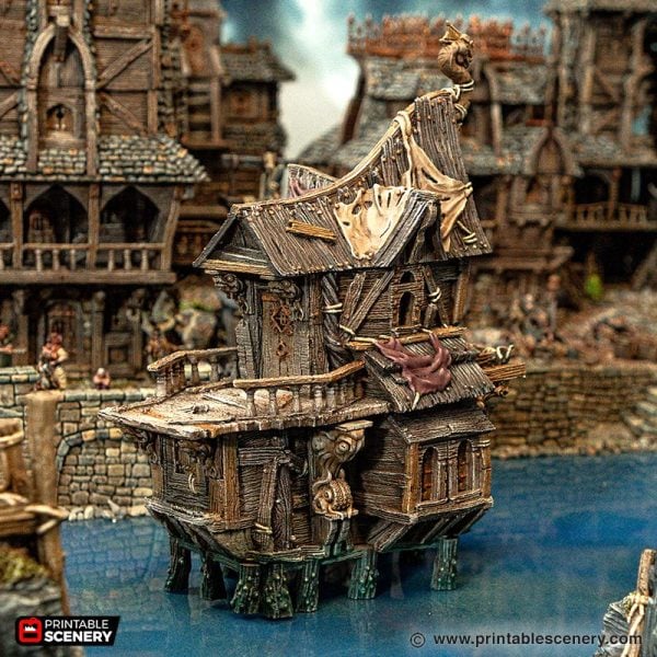 3d printed Bosuns Bungalow Shanty