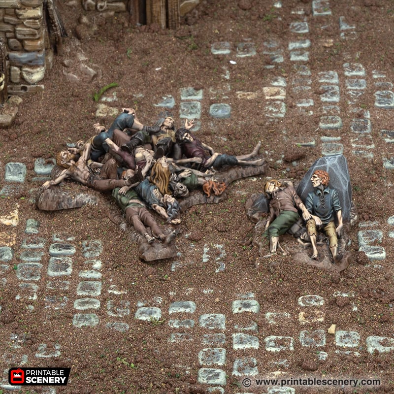 3D Printed Corpse Piles
