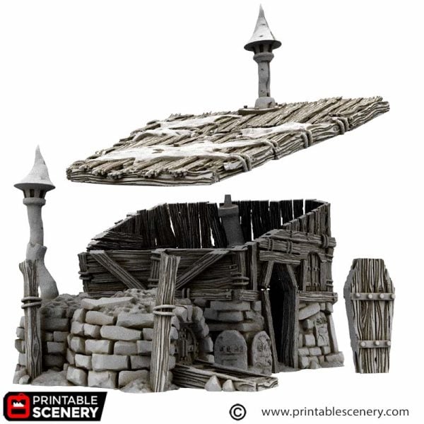 Gravedigger House 3d Print file