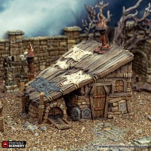 Gravedigger House 3d Print file