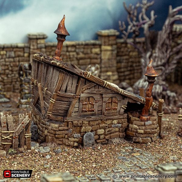 Gravedigger House 3d Print file