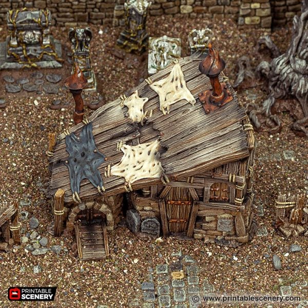 Gravedigger House 3d Print file