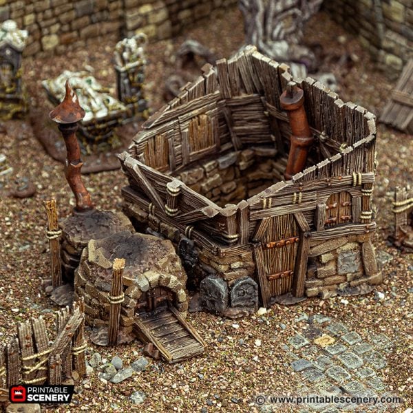 Gravedigger House 3d Print file