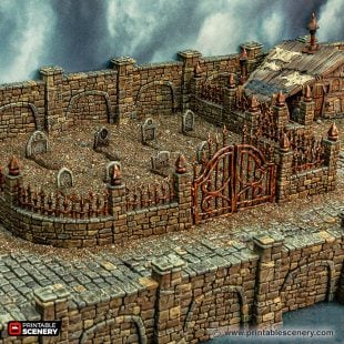 Graveyard 3d Pint file