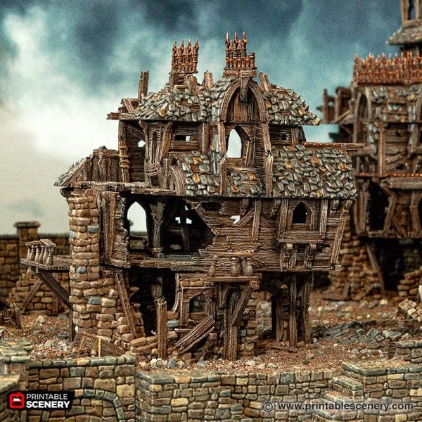 Ruined Merchants Guild STL