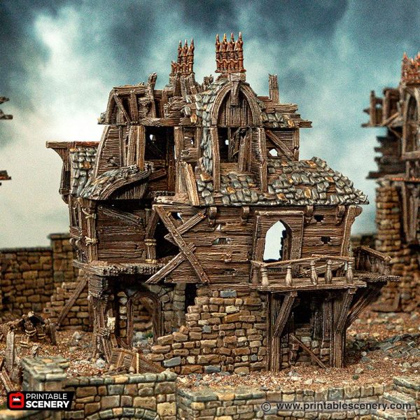 Ruined Merchants Guild STL
