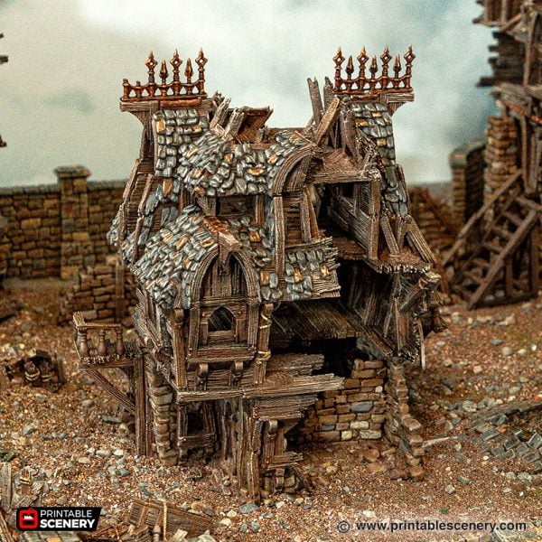 Ruined Merchants Guild STL
