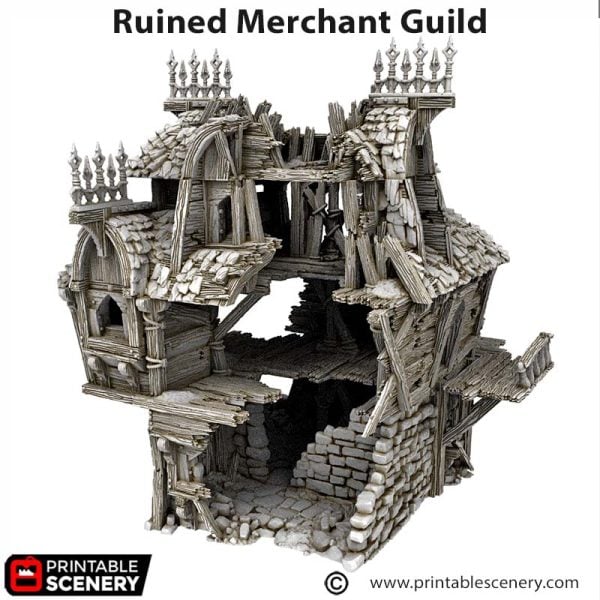 Ruined Merchants Guild STL