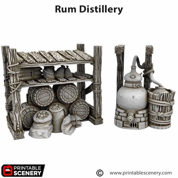 3d Printed Rum Distillery