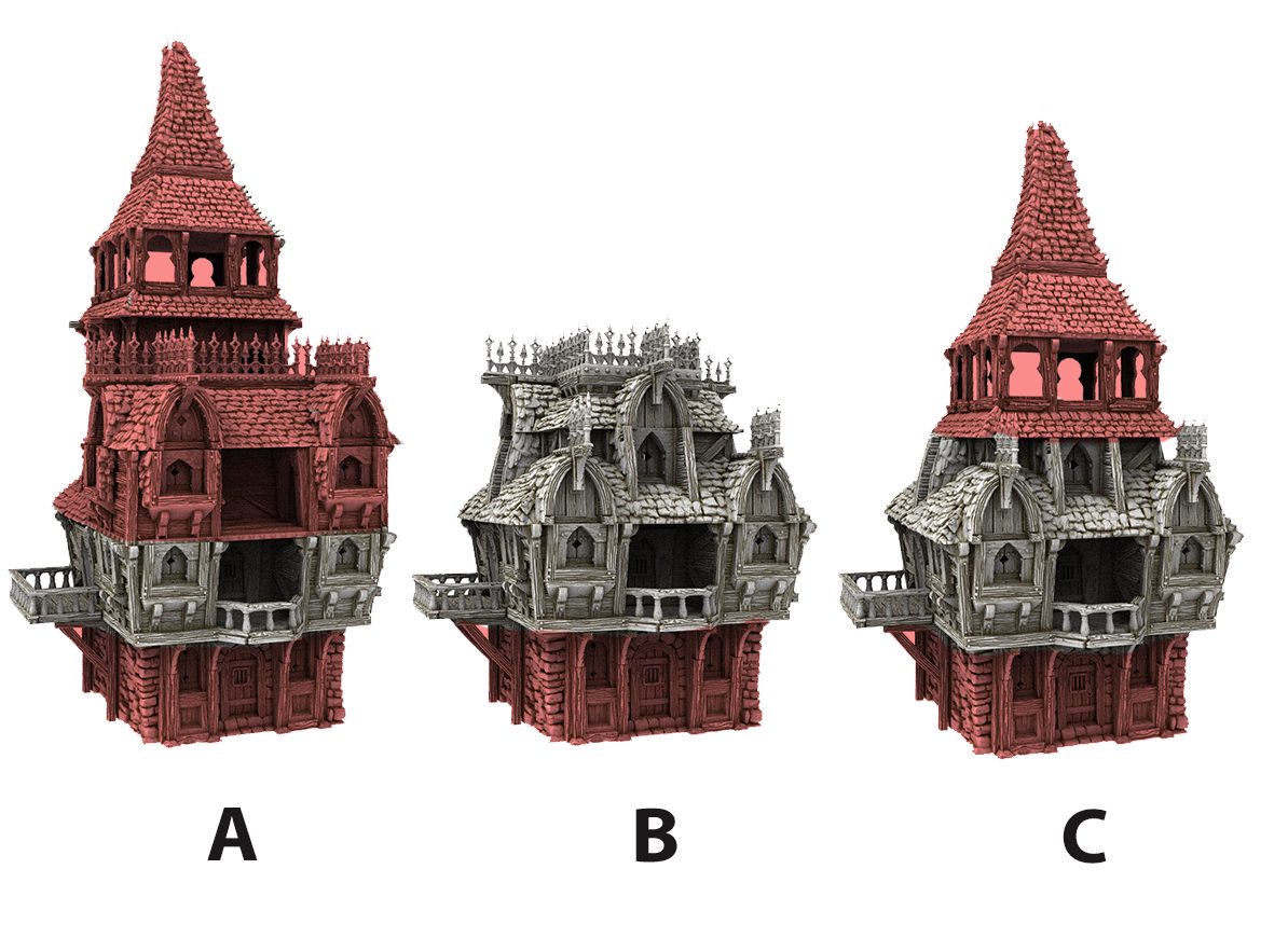 Ramshackle Swappable STL