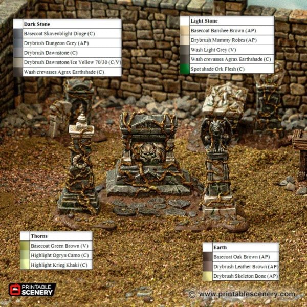 3d printed Tombstones