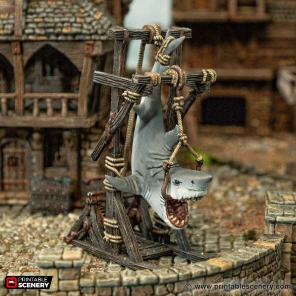 Catch of the day 3d printed shark
