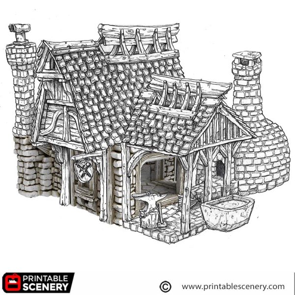 Blacksmith 3D Print file