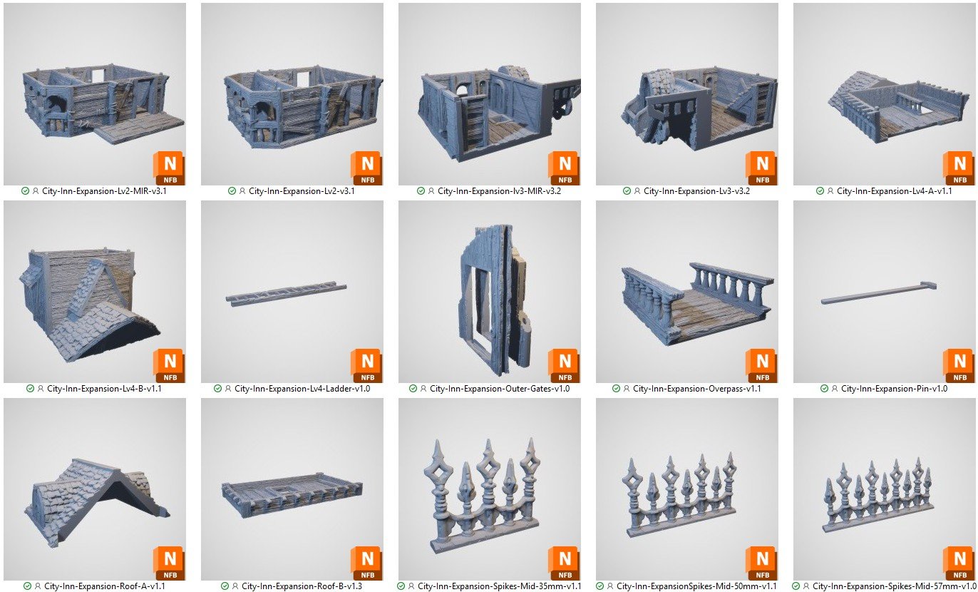 City Inn Expansion 3d print