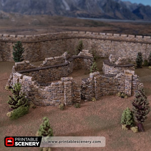 HEX Castle ruined low walls