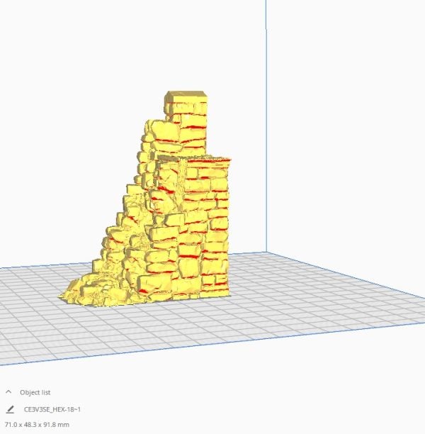 HEX Castle Ruined Low Walls