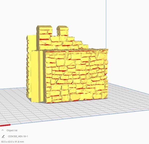 HEX Castle Ruined Low Walls