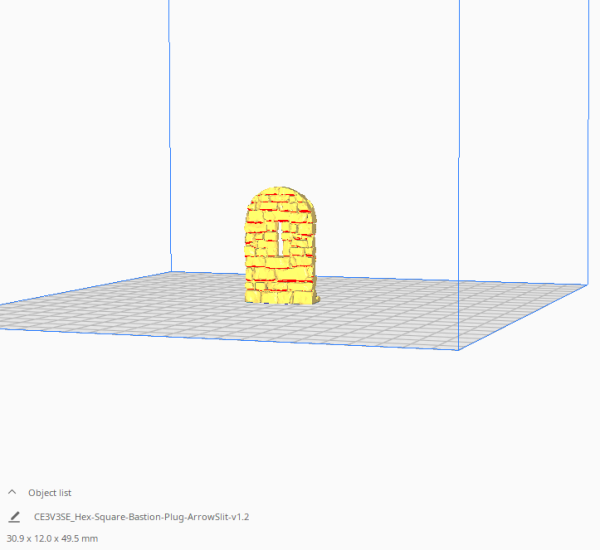 HEX Castle Barracks 3d Print file