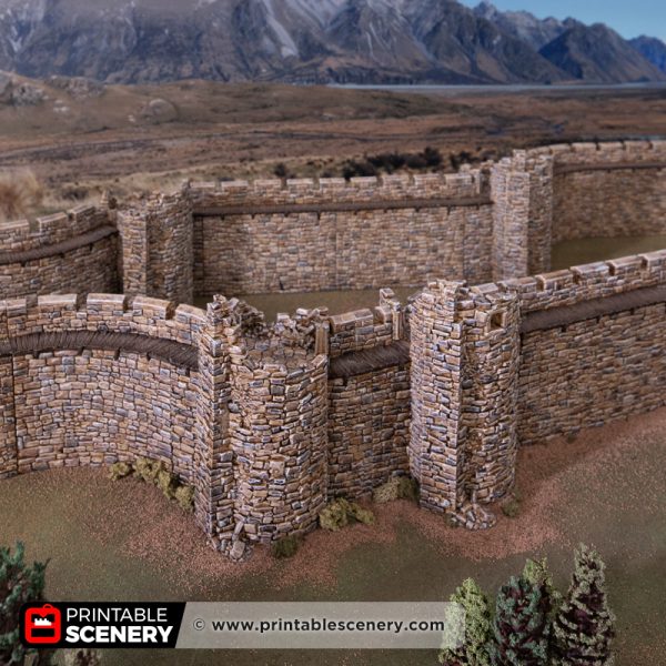 HEX Castle ruined oval bastion
