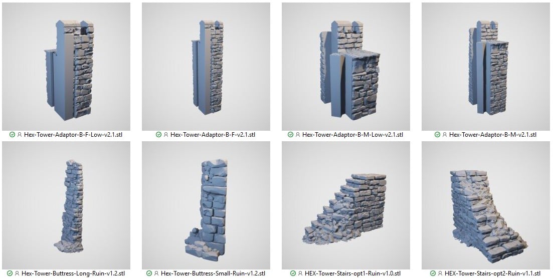 Adaptors, Buttresses and Stairs
