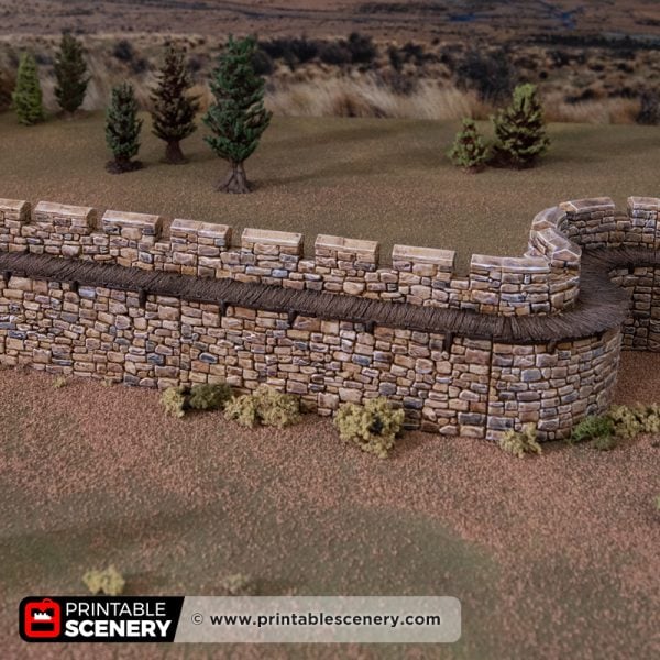 HEX Castle low walls