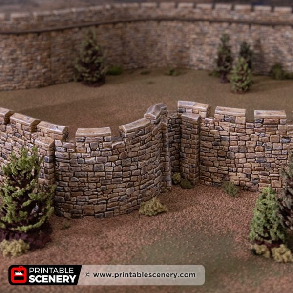 HEX Castle low walls