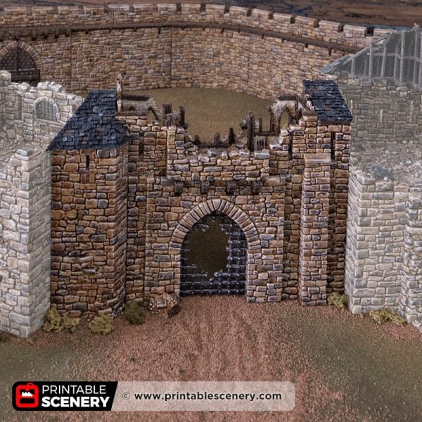 HEX Castle ruined gatehouse