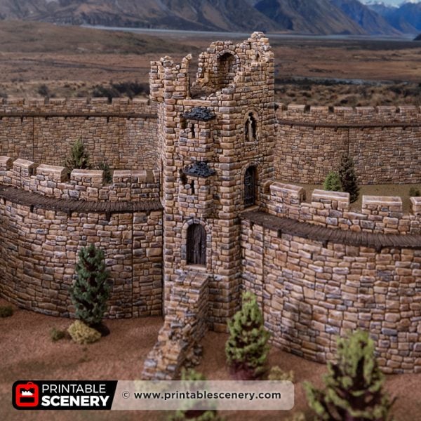 HEX Castle Ruined Keep Tower - Image 7