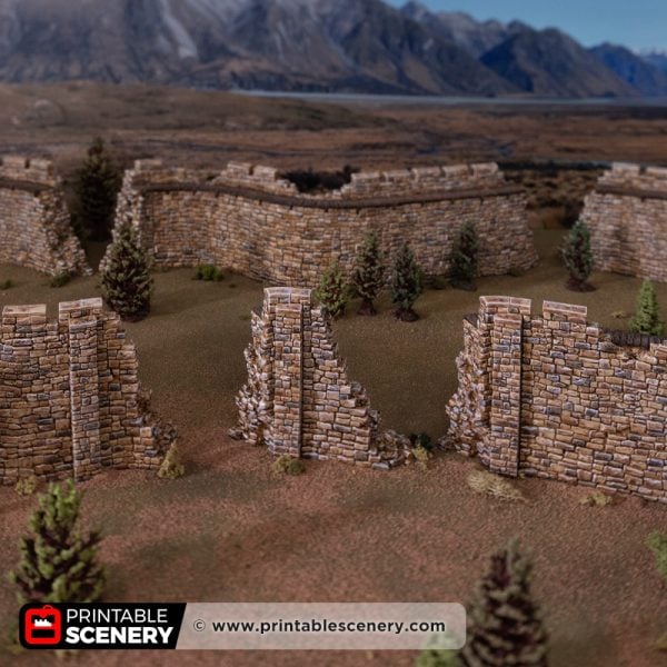 HEX Castle Ruined walls