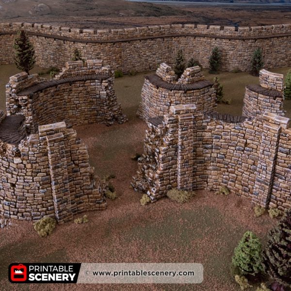 HEX Castle Ruined walls