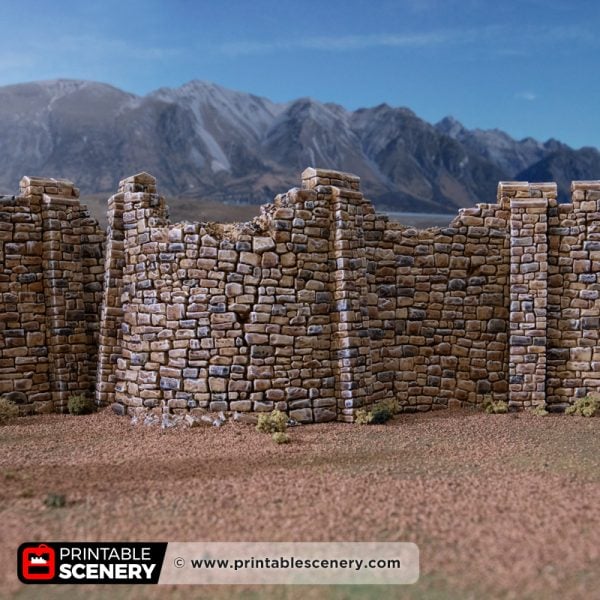HEX Castle Ruined walls