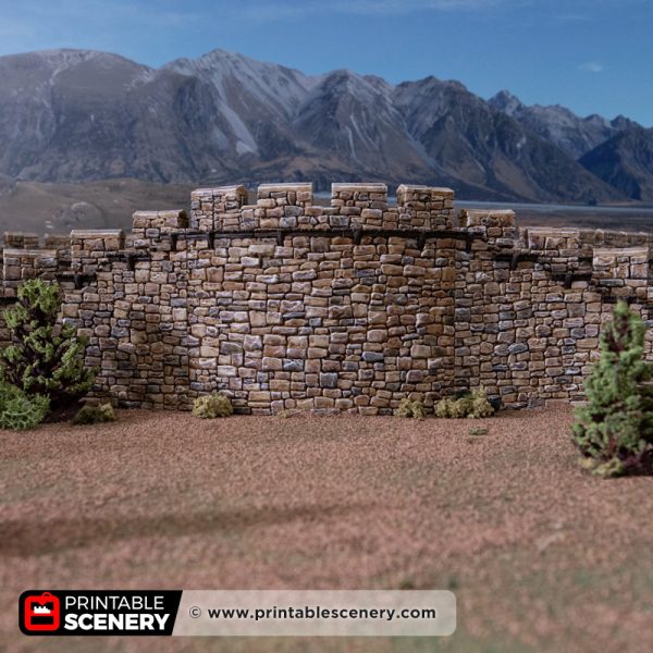 HEX Castle wall steps