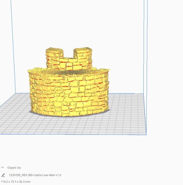 Hex Castle Low Walls
