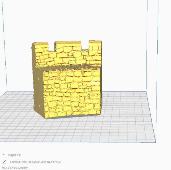 Hex Castle Low Walls