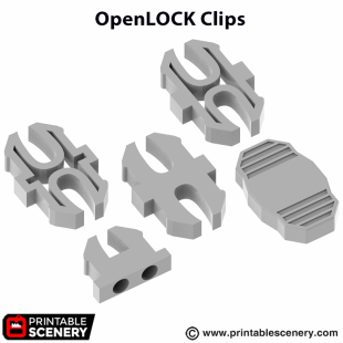 OpenLOCK Clips STL