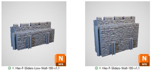Stair connector walls