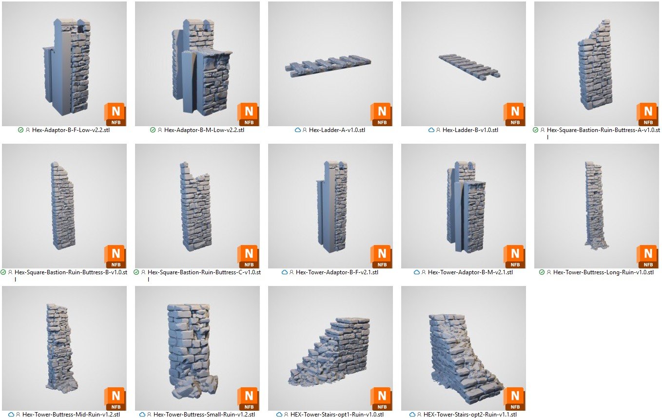 Ruined Kings Keeps adaptors