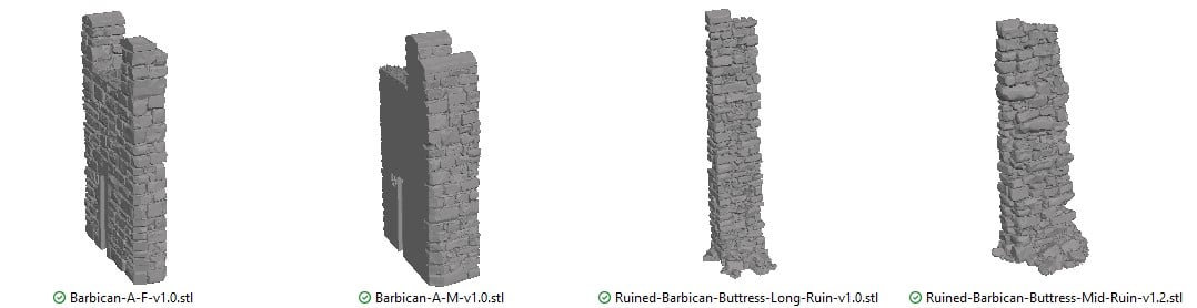 Adaptor and Buttresses Reference