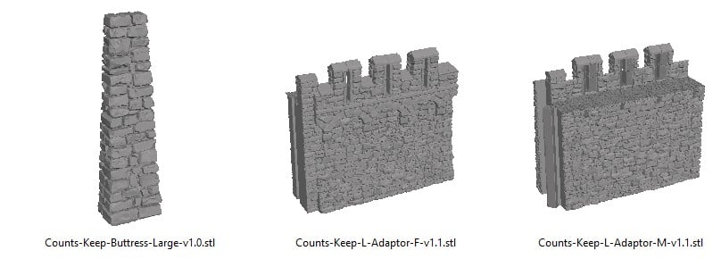 Adaptors and Buttress Reference