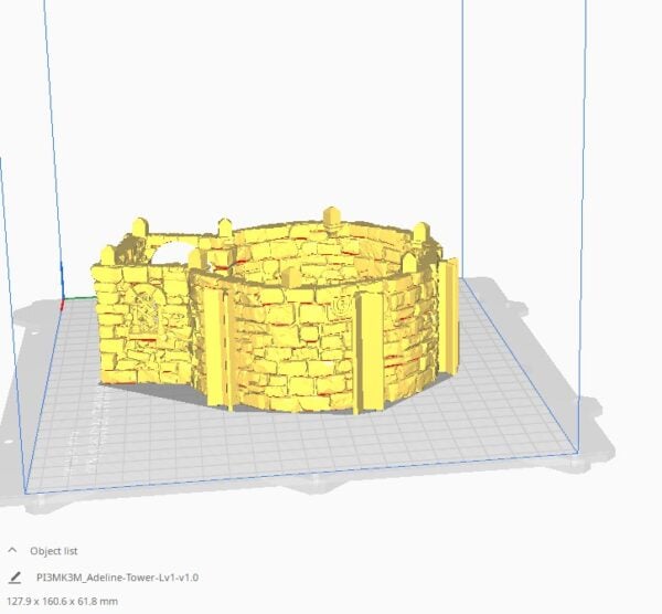 3d print file Adeline Tower